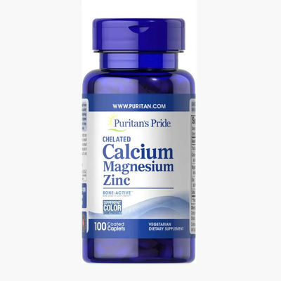 Puritan’s Pride Calcium Magnesium Zinc 100 viên