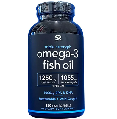 Viên dầu cá SR Triple Strength Omega-3 Fish Oil của Mỹ