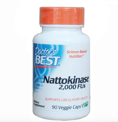 Viên uống Doctor's Best Nattokinase bổ tim mạch, hỗ trợ ngăn ngừa đột quỵ
