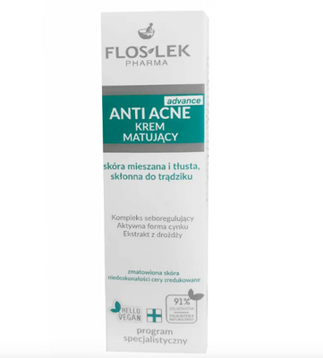 Kem dưỡng ẩm hỗ trợ giảm nhờn mụn Floslek Anti Acne