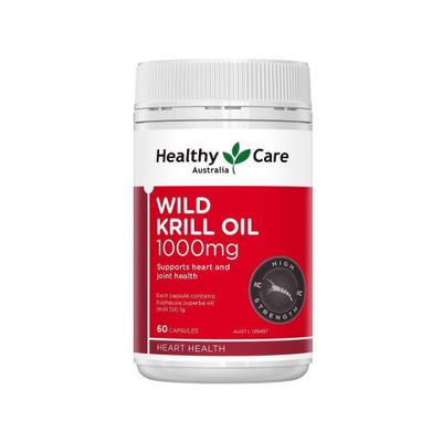 Viên uống Healthy Care Wild Krill Oil 1000mg