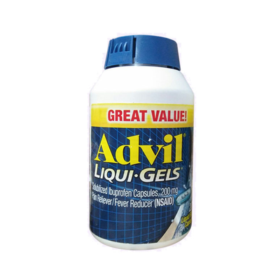 Viên uống hỗ trợ giảm đau Advil Liqui Gels 200mg