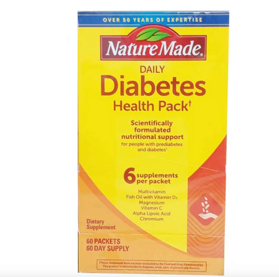 Viên uống Nature Made Diabetes Health Pack chính hãng của Mỹ