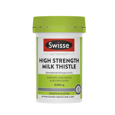 Viên uống Swisse High Strength Milk Thistle của Úc