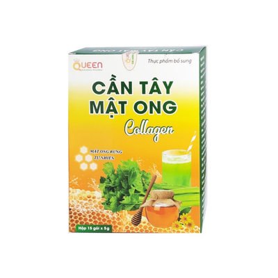 Bột cần tây mật ong collagen hỗ trợ sức khỏe, làm đẹp da