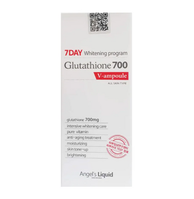 Huyết Thanh Trắng Da 7day Whitening Program Glutathione 700 V-ample