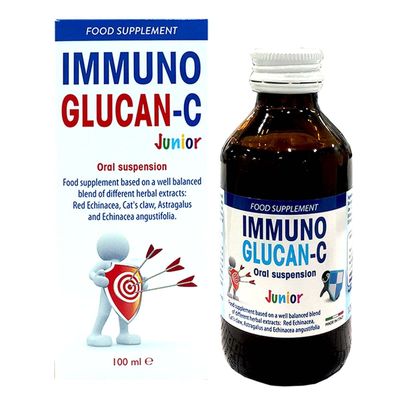 Siro hỗ trợ miễn dịch cho bé Immuno Glucan-C của Ý