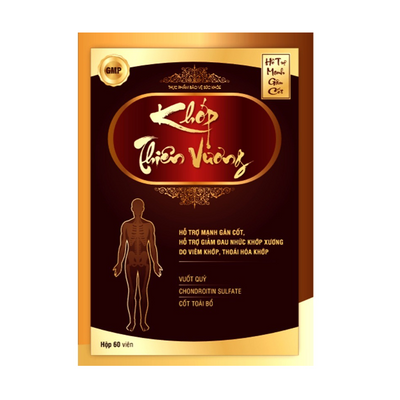 Viên uống hỗ trợ sức khỏe xương khớp Khớp Thiên Vương, hộp 60 viên