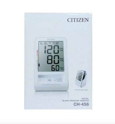 Máy đo huyết áp điện tử bắp tay Citizen CH-456 Nhật Bản