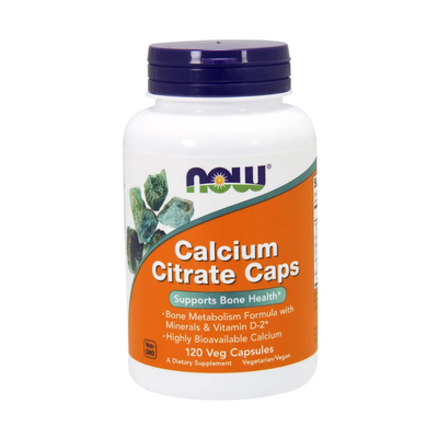 Viên uống Now Calcium Citrate Caps hỗ trợ sức khỏe xương khớp