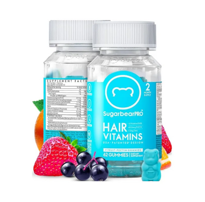 Kẹo Gấu Sugar Bear Hair – Hỗ Trợ Tóc Mọc Nhanh