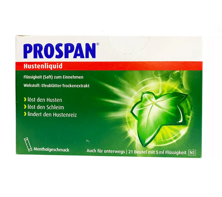 Siro Ho Prospan Dạng Gói Của Đức 5ml