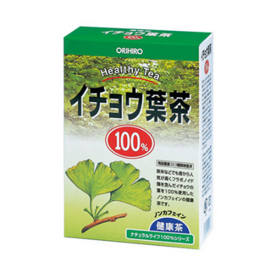 Trà lá bạch quả hỗ trợ tăng cường trí nhớ Orihiro Nhật Bản