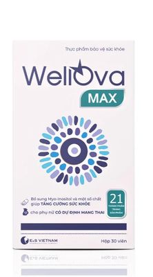 Viên uống bổ trứng WellOva Max hỗ trợ mang thai tự nhiên