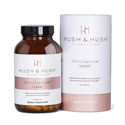 Viên uống giúp giảm mụn Hush & Hush Skin Capsule Clear+