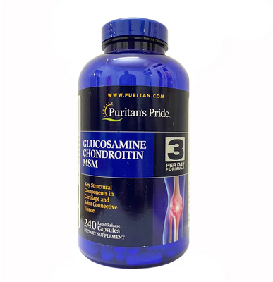Viên uống Glucosamine MSM Puritan's Pride Của Mỹ