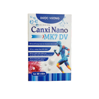 Viên uống hỗ trợ cải thiện chiều cao Canxi Nano MK7 DV