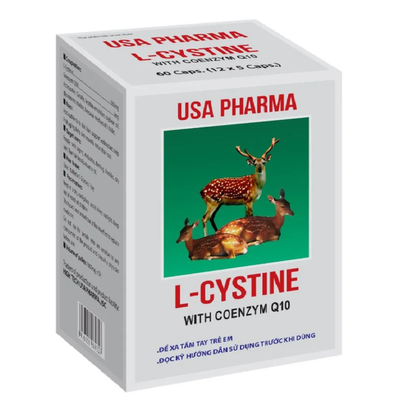 Viên uống L-Cystine with Coenzyme Q10