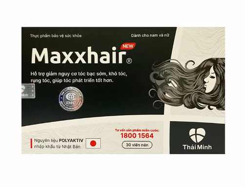 Viên uống Maxxhair hỗ trợ mọc tóc