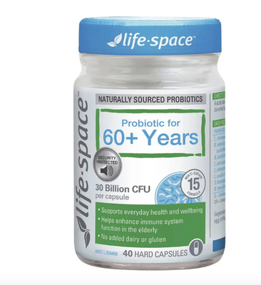 Viên uống men vi sinh Life Space Probiotic cho người trên 60 tuổi