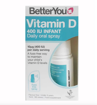 Vitamin D3 Dlux dạng xịt của Anh cho trẻ từ 0 - 3 tuổi