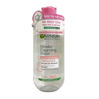 Nước tẩy trang Garnier Pháp