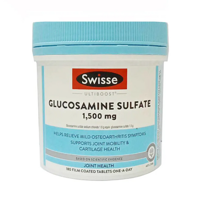 Viên uống hỗ trợ xương khớp Swisse Glucosamine Sulfate, 180 viên của Úc