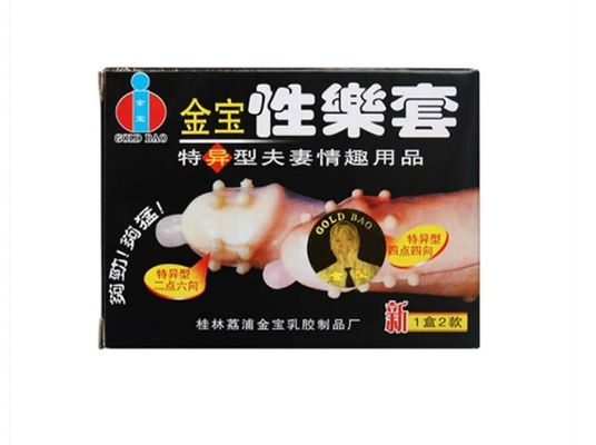 Bao cao su có gai và bi lớn Gold Bao Hồng Kông