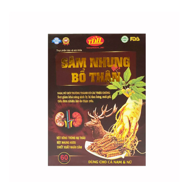 Sâm nhung bổ thận Tadaphaco hỗ trợ chức năng sinh lý