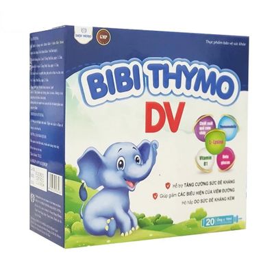 Siro Bibi Thymo DV hỗ trợ tăng sức đề kháng cho bé