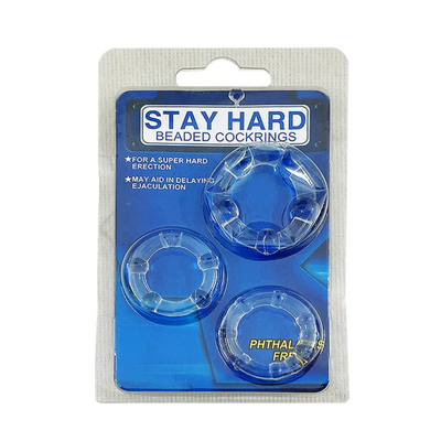 Bộ vòng đeo Stay Hard có bi hỗ trợ kéo dài thời gian cho nam