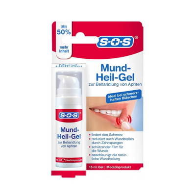 SOS Mund-Heil-Gel hỗ trợ giảm nhiệt miệng