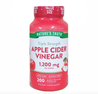 Viên Uống Giấm Táo Nature’s Truth Apple Cider Vinegar 1200mg