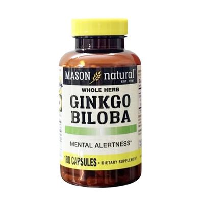Viên uống hỗ trợ não bộ Mason Natural Ginkgo Biloba 500mg của Mỹ