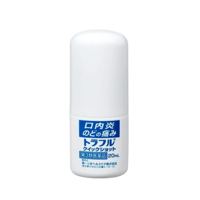 Xịt Traful Daiichi Sankyo hỗ trợ giảm nhiệt miệng