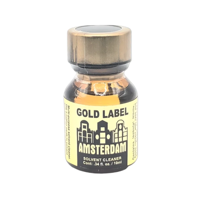 Chai hít hỗ trợ tăng khoái cảm Amsterdam Gold Label Poppers