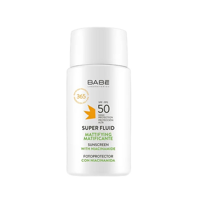 Kem chống nắng kiềm dầu Babe Super Fluid Mattifying SPF 50+
