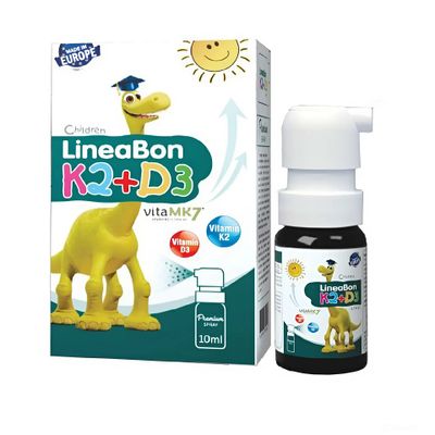 LineaBon K2+D3 hỗ trợ tăng chiều cao cho bé dạng xịt