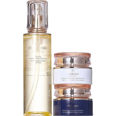 Set 3 món dưỡng ẩm, sáng da Clé De Peau Ultimate Daily Cream Care