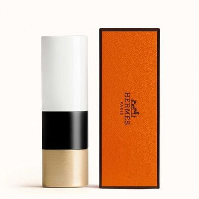 Son Hermès Matte 46 Rouge Exotique màu hồng cam san hô