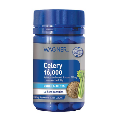 Viên uống Celery 16000mg Wagner hỗ trợ cải thiện gút