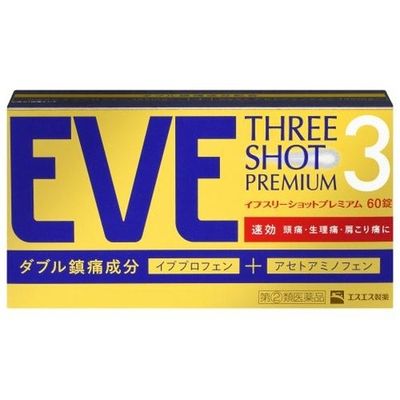 Viên Uống Eve Three Shot Premium Nhật Bản
