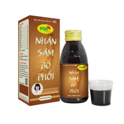 Siro Nhân Sâm Bổ Phổi PQA Hỗ Trợ Cho Người Bị Ho