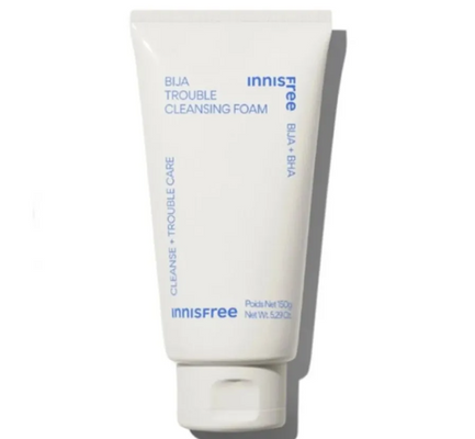 Sữa rửa mặt hỗ trợ cải thiện mụn Innisfree Bija Trouble Facial Foam
