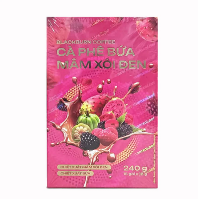 Cà phê mâm xôi đen giúp giảm cân Premium Blackberry Coffee