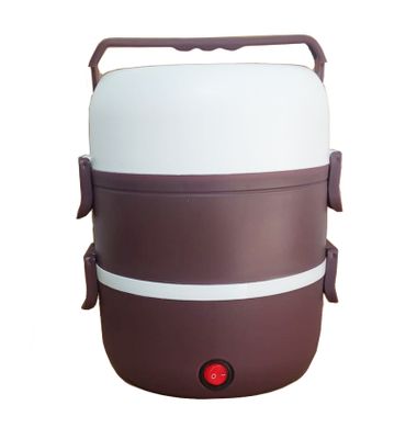 Hộp cơm giữ nhiệt inox 3 tầng cắm điện 250W