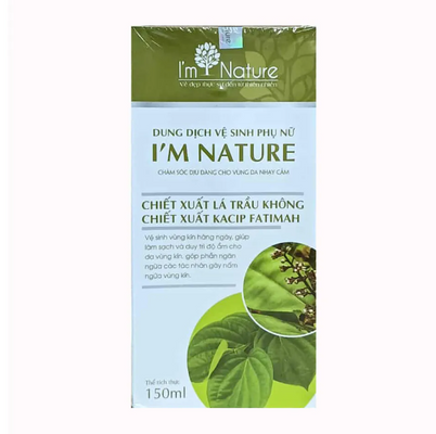 I’m Nature Dung Dịch Vệ Sinh Phụ Nữ Chiết Xuất Từ Trầu Không