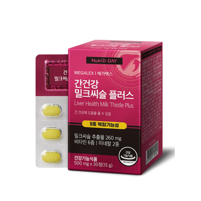 Viên hỗ trợ gan Nutri D-Day Megalex Liver Health Milk Thistle Plus