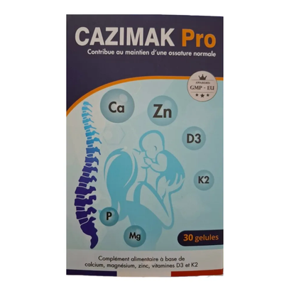 Viên uống bổ sung canxi và khoáng chất Cazimak Pro