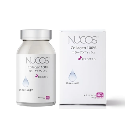 Viên uống hỗ trợ làm đẹp da Nucos Collagen 100%
